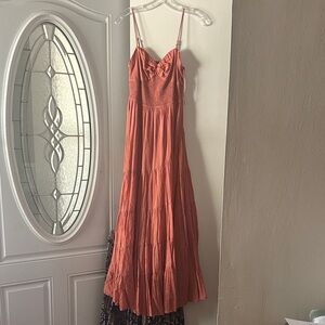 Free People Sundrenched Solid Maxi Dress